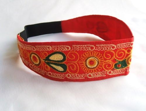New Embroidery Stretch Siam Headband
