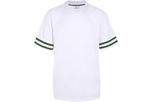 Pullonsy Adult Men's Blank Football Jerseys Athletic Football Fans Shirts Practice Sports Uniform Tops
