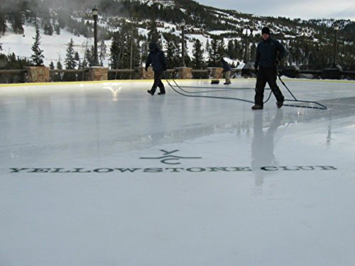Water Land Home Backyard Ice Skate Rink Resurfacer Pond Skating