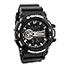 Casio G-Shock Black and Silver-Tone Dial Resin Quartz Men's Watch GA400GB-1A