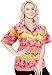 Top Women Hawaiian Shirt Beach Blouses Tank Casual Aloha Holiday Regular Fit
