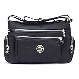 Women's Casual Tote Handbag Nylon Crossbody Bags Shoulder Bags Tote Purse Lady Messenger Bag