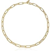 Ettika Necklace for Women. 18k Gold Plated or Rhodium Interlinked Chain Necklace. Fashion Jewelry and Accessory for Women. Great Gift