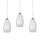 Eicrkodn Mini Glass Pendant Lights Kitchen