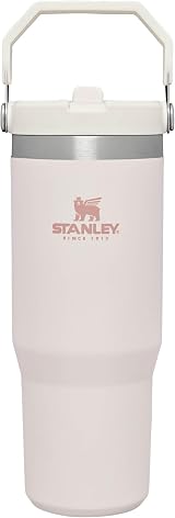 Stanley Flip Straw Tumbler 1.0 Water Bottle 0.89L Rose Quartz view 1