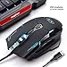 GK806 Wire Keyboard and Mouse Combo — Keyboard and Mouse Included, Breathing LED Backlit Keyboard and Mouse Set, Gaming Mouse and Keyboard Silent 104 Key with Wrist Rest for PC Laptopthumb 4