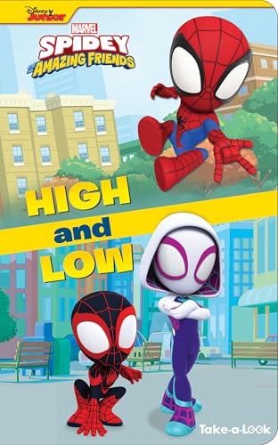 Marvel Spider-man - Spidey and His Amazing Friends - High and Low Take-a-Look and Find Activity Book - PI Kids