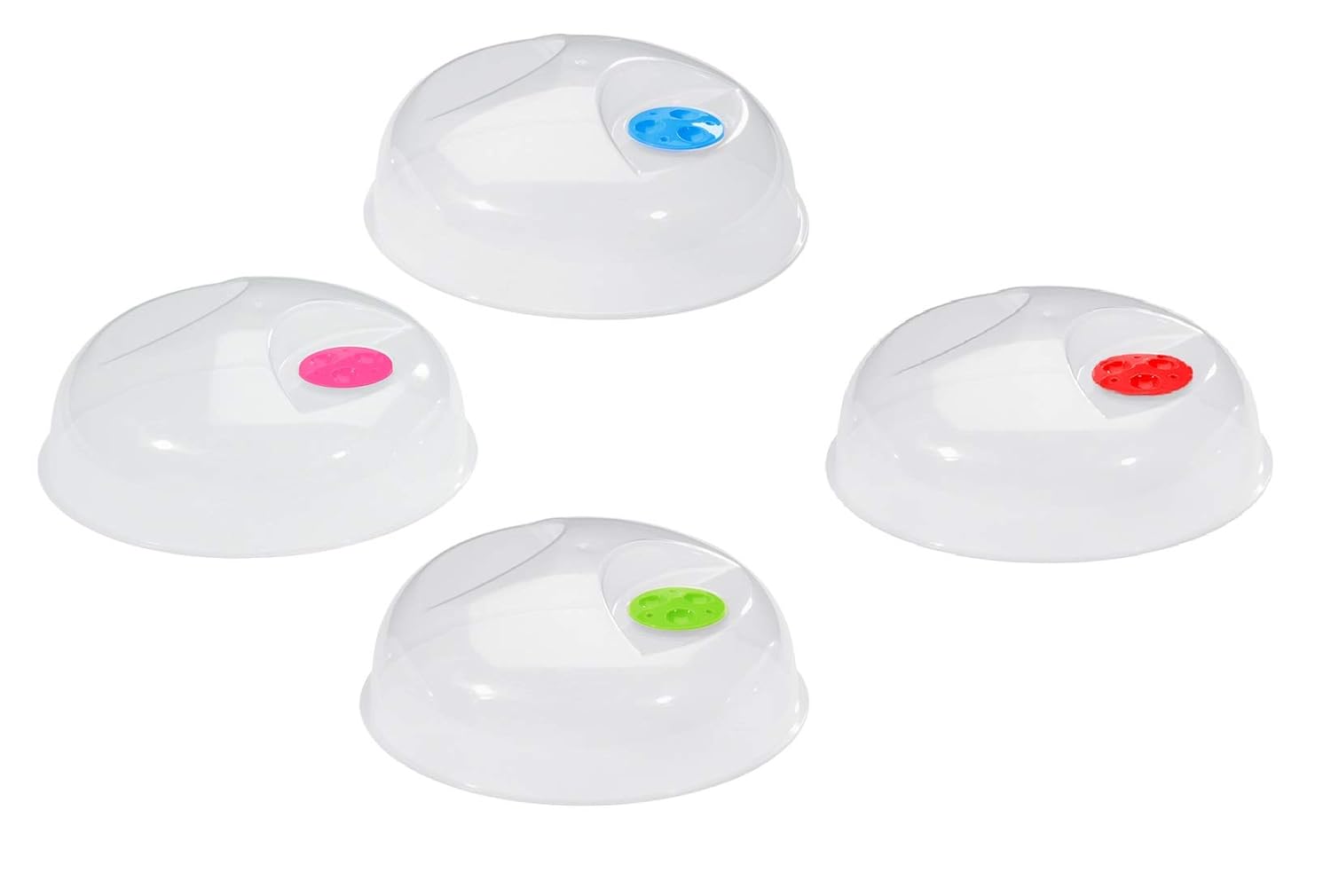 SMART-T-HAUS Tapa Microondas con Válvula, Multicolor, 25 X 9 Cm ...