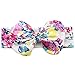 CÉLLOT 6 Pack Baby Girls Big Hair Bows Flower Pattern Boho Headbands Mix color Hair Wrapped Headbands Turban Knotted Headbands for Baby Girls and Infants
