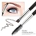 Double Ended Eyebrow Brushes Comb Set Eyebrow Makeup Kit Eyebrow Brush Comb Design Allows for Precision Application of Brow Powders, Waxes and Gels and Evenly Blends Product (2 Pack)