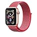 AdMaster Compatible for Apple Watch Band 38mm 40mm, Soft Nylon Sport Loop Replacement Wristband Compatible iWatch Apple Watch Series 4/3/2/1 Hibiscus