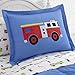 Wildkin 5 Piece Twin Bed-in-A-Bag, 100% Microfiber Bedding Set, Includes Comforter, Flat Sheet, Fitted Sheet, Pillowcase, and Embroidered Sham, Olive Kids Design – Heroes