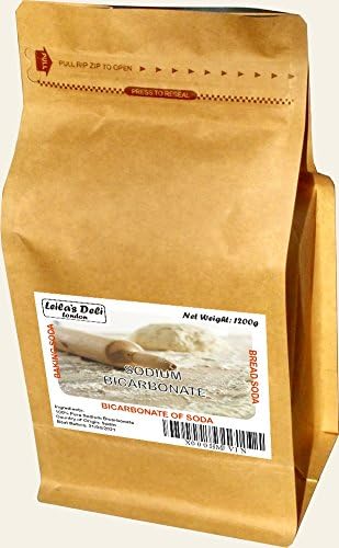 Bicarbonate of Soda Fine Granules (1 x 1000g, 1 kg) Aluminium & Gluten Free