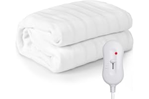 WELLHUT Massage Table Warmer, Heated Mattress Pad w/ 3 Heat Settings, Overheat Protection, Machine Washable Bed Warmer, Heat Pads for Home Spa