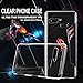 Feitenn ASUS ROG Phone Case, Soft Flexible TPU Game Case Cover Slim Thin Lightweight Bumper Shockproof Anti-Scratch Protective ROG Phone Skin Shell for Asus Rog Phone ZS600KL 6.0 inch (Clear)
