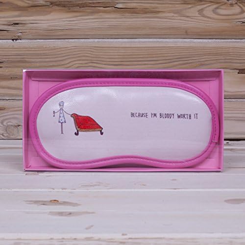 Jakki Doodles Eye Mask - Because I'm Bloody Worth It
