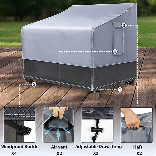 Fezosy Outdoor Furniture Cover, Patio Furniture Covers Waterproof for