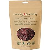 Honestly Cranberry - Unsweetened Dried Cranberries - no added sugars, juices, or oils - Just the fruit. 3 ounce bag