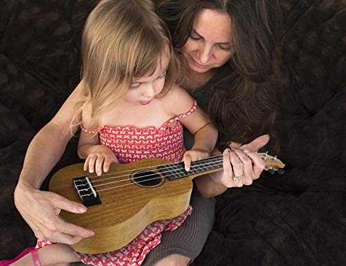 1 Ukulele+Mahogany+Ukuleles+Beginner+Soprano