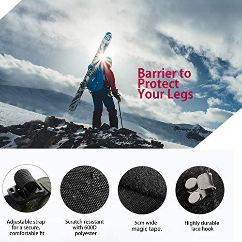 Unigear Leg Gaiters, Waterproof Snow Boot Gaiters Abrasion Resistance