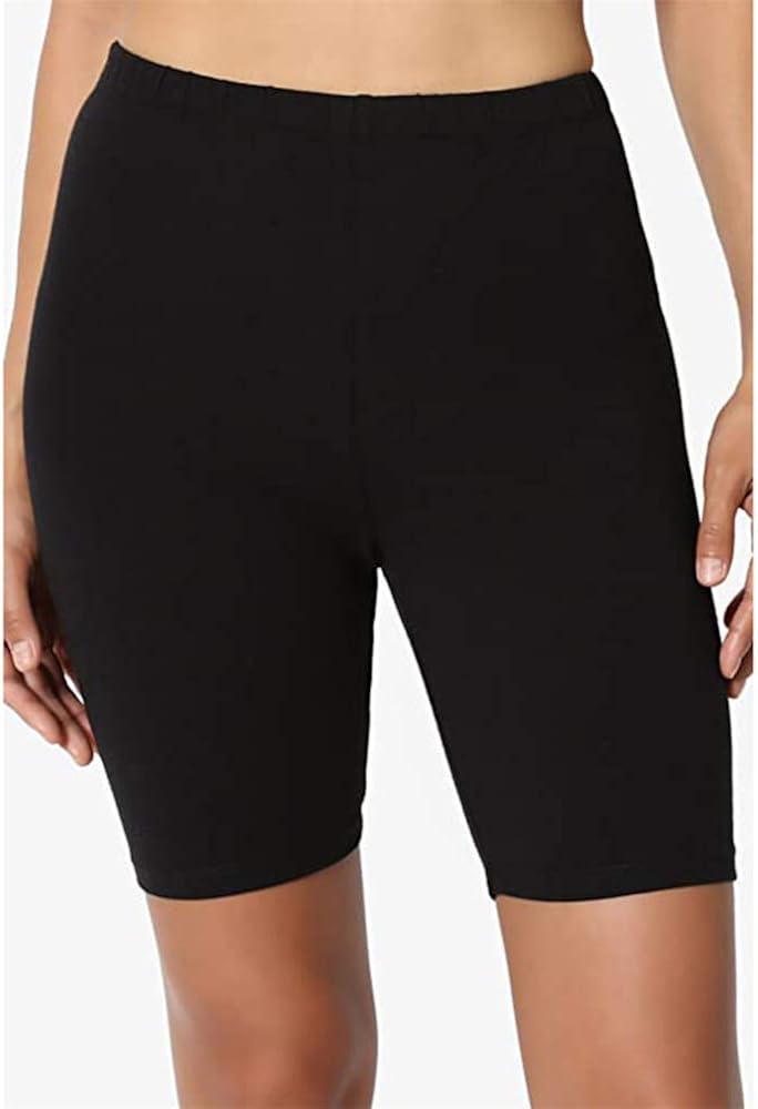 high waisted activewear shorts
