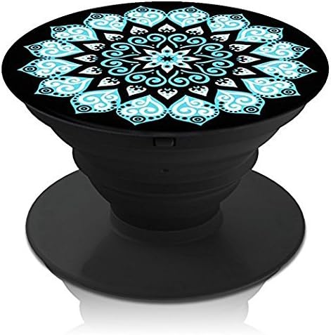 Smartphone Expanding Stand and Grip (Premium 3M) - Phone Accessories (Galaxy S7, S7 Edge, iPhone SE / 6 / 6+ / 6S / 7 / 7+) + Tablets (Amazon Fire, iPad / iPad Mini) (Peace Mandala Sky)