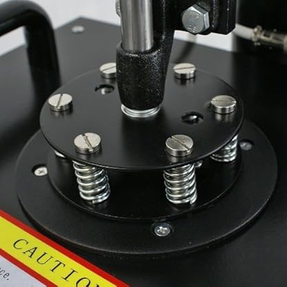 ZENY 5 in 1 Heat Press Machine Pro 12" x 15" Swing Away Multifunctional Digital Transfer Sublimation Hat Plate Cap Heat Press Machine for T-Shirt - Image 10