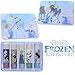 Townley Girl Frozen Sparkly Lip Balm For Girls, 5 pack with Decorative Tin