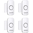Door Window Alarm for Kids Safety, VOXON Wireless Door Alarm for Home Security Personal Security Window Alarms Sensor Burglar Door Alarm for Home, Cars, Sheds, Caravans DIY Kit Pack of 4