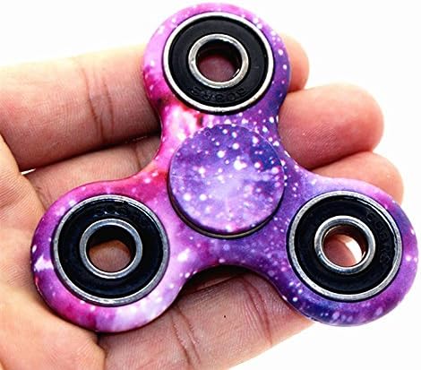 Pacify Fidget Spinner High Speed Stainless Steel Bearing ADHD Focus Anxiety Relief Toys Spinner Fidget Toy Hand Spinner Camouflage, Stress Reducer Relieve Anxiety and Boredom Camo (Galaxy D)