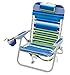 Rio Brands Rio Beach 4-Position Lace-Up Backpack Folding Beach Chair, 24″ x 24.75″ x 33″thumb 1