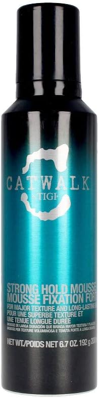 TIGI Catwalk Strong Mousse, 250 milliliters, 200 ml (Pack of 1)