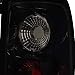 Chevy Silverado Black Halo Led Projector Headlights, Glossy Black Altezza Tail Lights