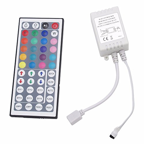 Etopxizu 44 keys dual connectors ir remote rgb controll…