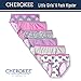 CHEROKEE Little Girl's Elastic Waist Lace Trim Hipster Panties, 6 Pack