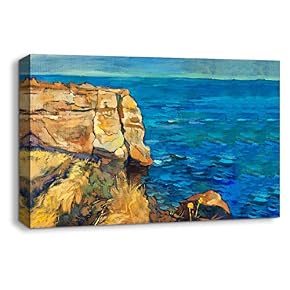 NWT Canvas Wall Art Abstract Beautiful Landscape Ocean...
