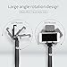 Selfie Stick Tripod with Bluetooth Wireless Remote,Ausemku Extendable Cell Phone Stand, Portable Monopod for iPhone X/iPhone 8/8 Plus/iPhone 7/iPhone 7 Plus/Galaxy S9/S9 Plus/Note 8/S8/S8 Plus/More