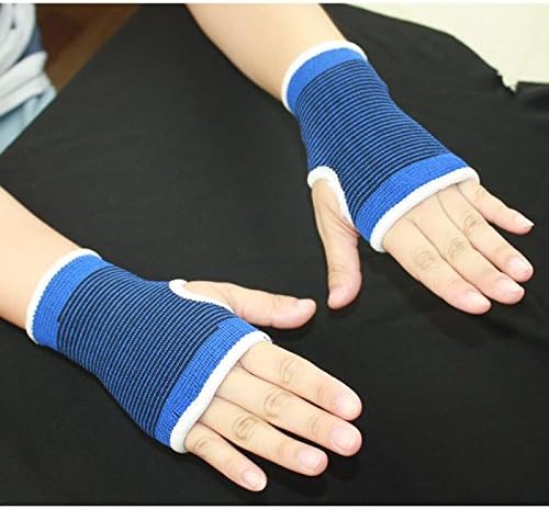 JWBOSS Sport & Health Medical Elastic Gloves Gym 2 pcs Wrist Support Safety Nylon Polyester Hand Elbow Palm Brace Pain R