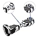 Silicone Case Cover for Smart Two Wheels Self Balancing Electric Scooters - Balance Board Protector Accessories for 6.5 Inch Hover Board Camouflage Black + White