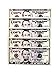 GoodOffer 5 Dollars Play Money - Realistic Prop Money 100 pcs. - Total of $500 Copy Money with Two Sides for Pranks, Games, Monopoly - Educational Play Money for Kids - Prop Five Dollar Bills 