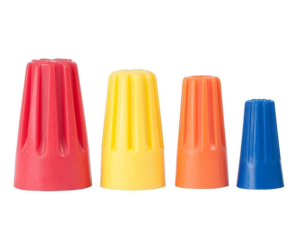 DollaTek Electrical Wire Connection Screw Twist Connector Cap 70Pcs Pack Home and Work Tools