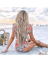 Bañador para dama, acolchado, con bloque de colores, bikini