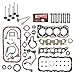 Evergreen FSHBIEV8000 Full Gasket Set Head Bolts Intake Exhaust Valves Compatible With 86-95 Suzuki Sidekick Samurai Swift 1.3L SOHC G13A / G13BA