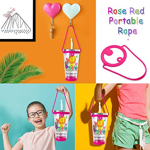 MACTING Tumbler Cups, Create & Designs Your Own Tumbler for Girls with Tumbler Stickers and Color, BPA Free Kids Tumbler with Lid & Straw Fun Tumbler Craft Kits and DIY Art for Children