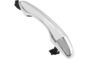 ZUDKSUY 82651-C5010 Rear Driver Side Chrome Outside Door Handle, Replacement for Kia Sorento 2016 2017 2018 2019 2020, Replac