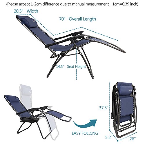 4 Bonnlo+Infinity+Gravity+Adjustable+Recliner