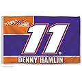 Denny Hamlin #11 2017 NUMBER Version 3x5 Flag Outdoor House Banner Nascar Racing