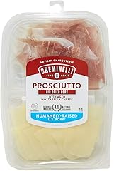 Creminelli - Italian Artisan Handcrafted Fine Meats, Sliced Prosciutto Salami with Aged Mozzarella Cheese, 2.2 Ounce