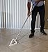 Back and Knee Saving Heavy Duty Grout and Tile Brush with Adjustable Handle.