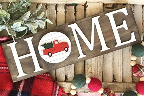 Rea66de interchangeable home sign faux shiplap rounds interchangeable sign